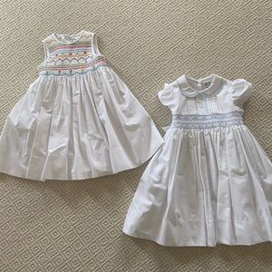 2 smocked Sarah louise dresses 2T